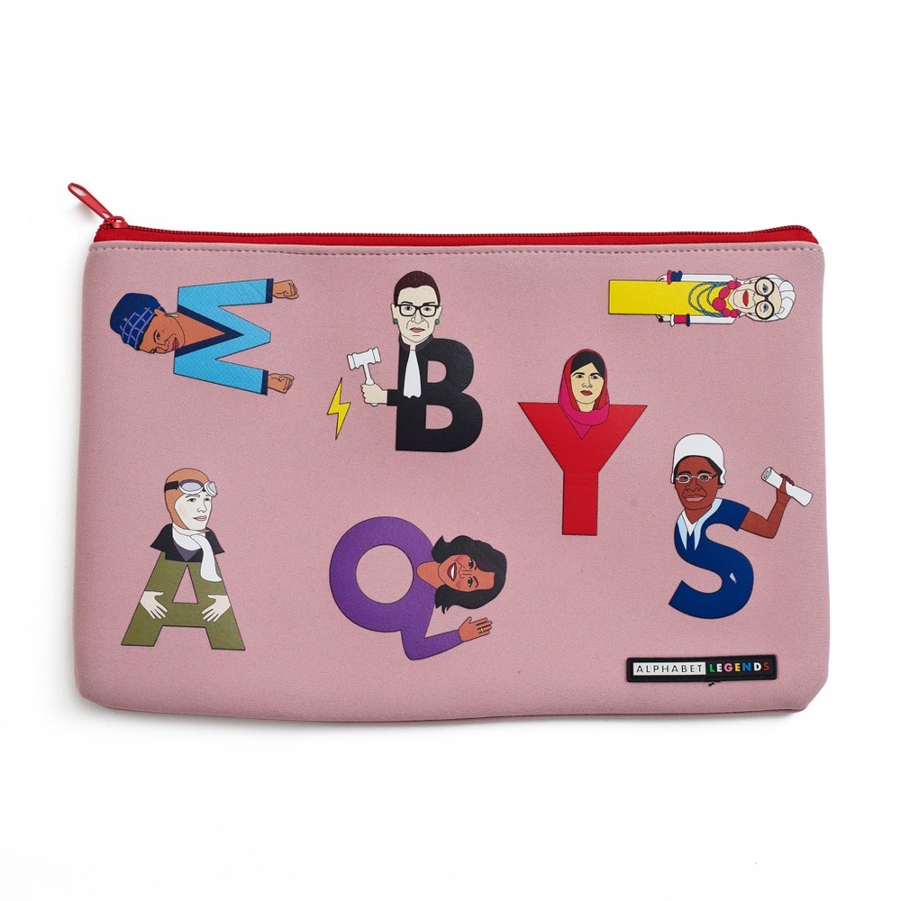 Alphabet Legends Lady Legends Alphabet Pencil Pouch